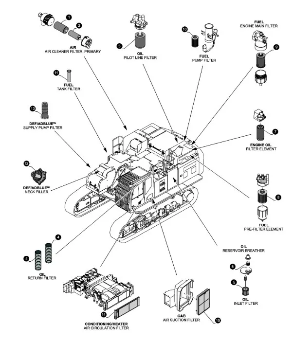 47947003 - Фильтр топливный